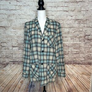 Vintage Buck Skein Brand Washable Shirt Jacket Small 50's Rockabilly